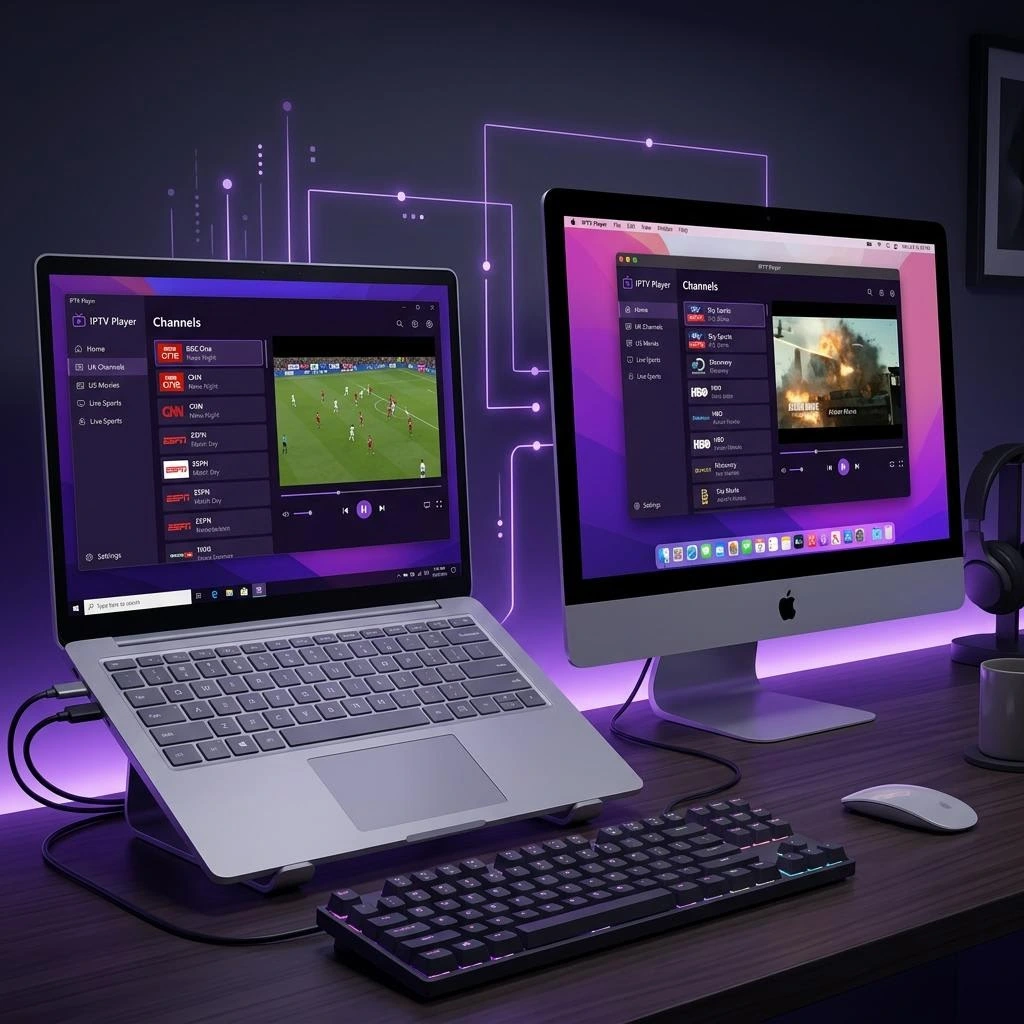Download an IPTV Player screenshot